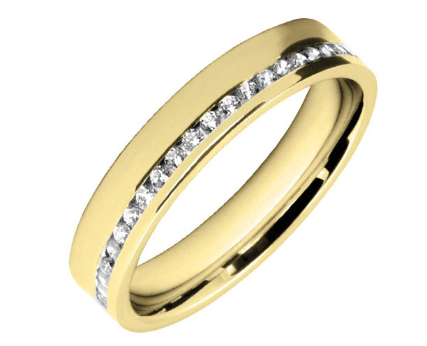 Diamond Set Wedding Rings