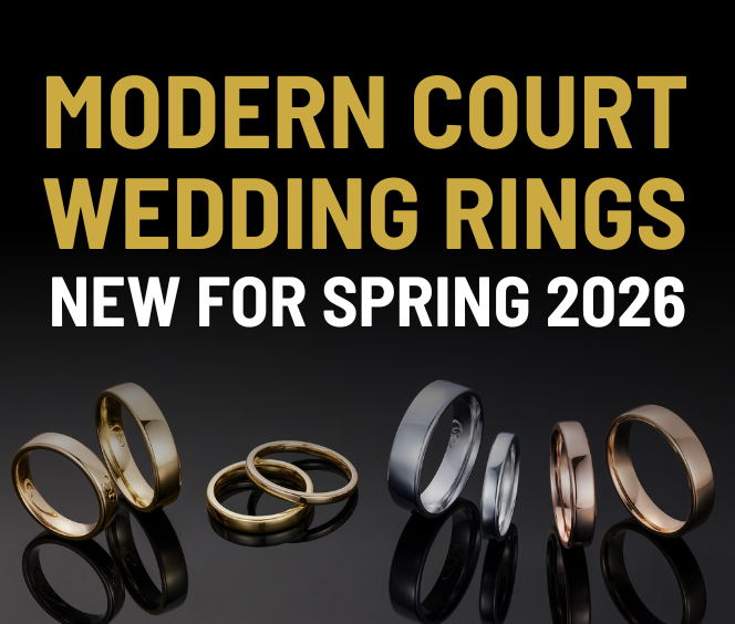 wedding rings modern court