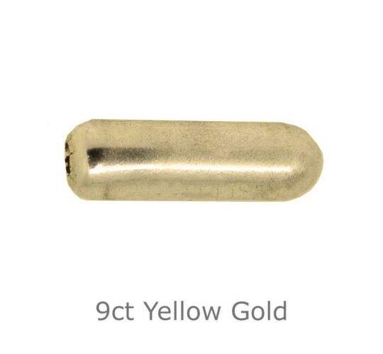 9ct Yellow Gold Brooch end tip pin protector