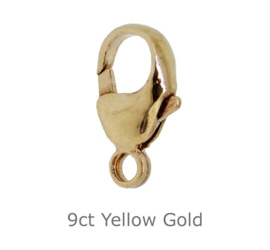 9ct yellow gold Carabiner Catch 9mm