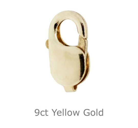 9ct Yellow Gold  Lobster Clasp 8mm