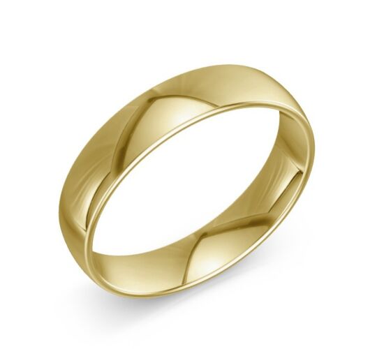 9ct Yellow Gold wedding ring blank