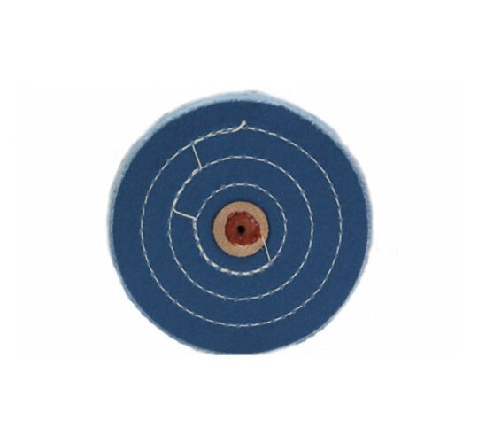 BLUE STITCHED MOP PLATO POLISHING BUFF FOR PLATINUM