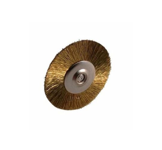 Brass Scratch brush 75mm