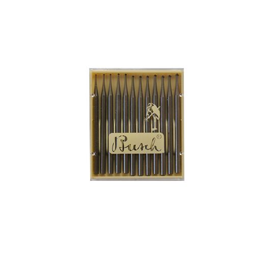 BUSCH BEARING CUTTER 90° SET, 414, 0.70MM TO 1.80MM
