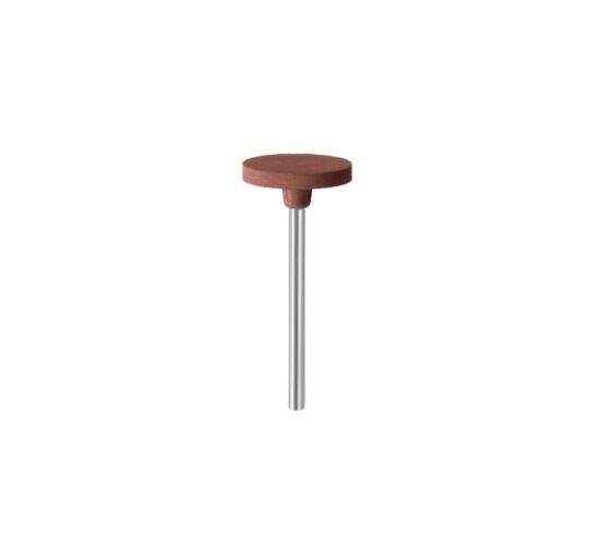 EVEFLEX RUBBER ABRASIVE, MOUNTED, 715 WHEEL, BROWN, MEDIUM