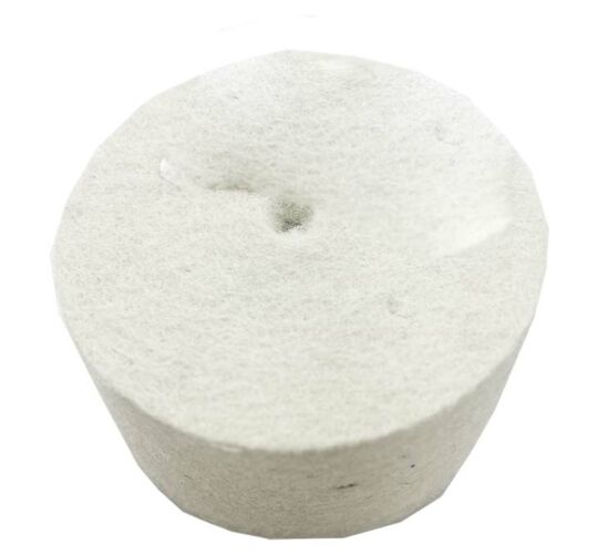 Felt Polishing Bob / Felt Wheel 4'' x 1''