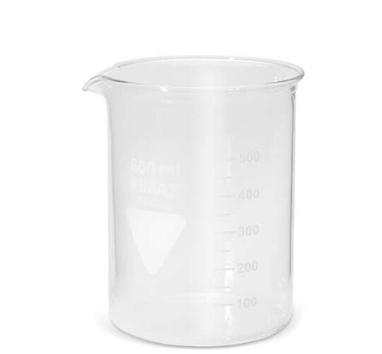 JENTNER GLASS BEAKER, 600ML