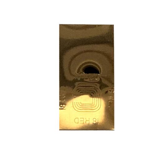Medium Solder Panel 18ct Red Gold