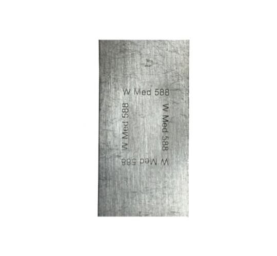 Medium Solder Panel 18ct White Gold