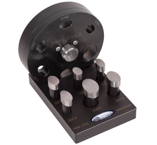 PEPETOOLS OVAL (CABOCHON) DISC CUTTER, 6 SIZES INCLUDED
