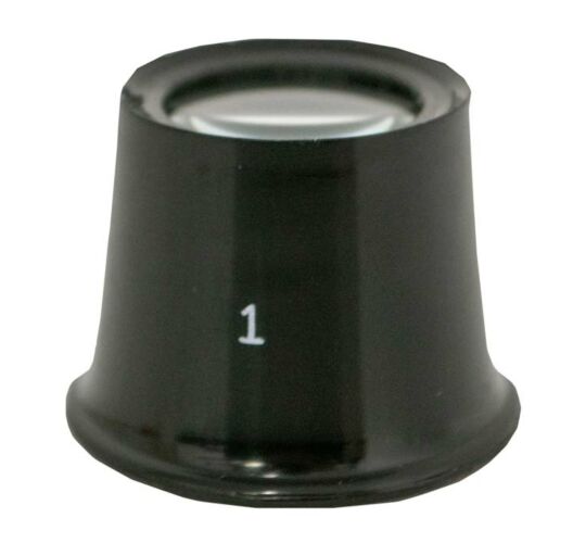 Plastic Eyeglass, 10x (1 inch)