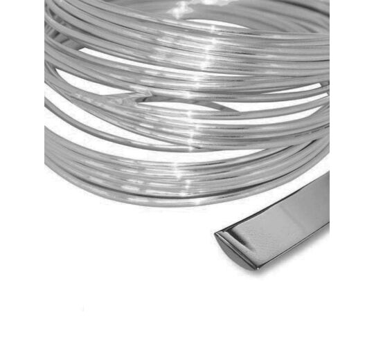 PLATINUM D SHAPE WIRE