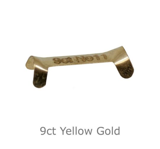 Ring Clip 3mm, 9ct Yellow Gold