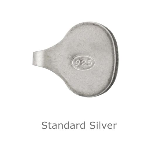 SILVER CHAIN END CUPS