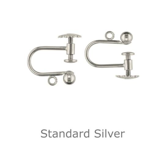 SILVER EAR SCREW FITTINGS
