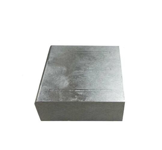 SOLID STEEL PLANISHING BENCH BLOCK 50 X 50 X 20MM