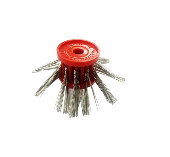 TEXTURING SATIN BRUSH RED MEDIUM