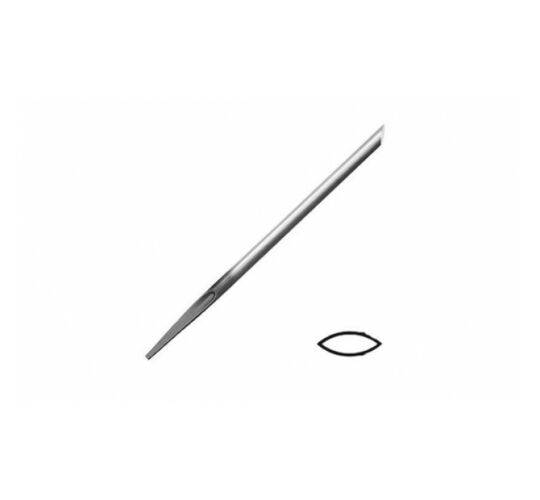 VALLORBE OVAL STRAIGHT BURNISHER, 75MM