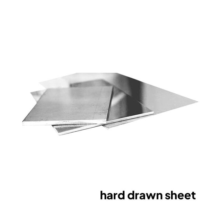 18ct White Gold hard drawn Sheet 1.5mm thick
