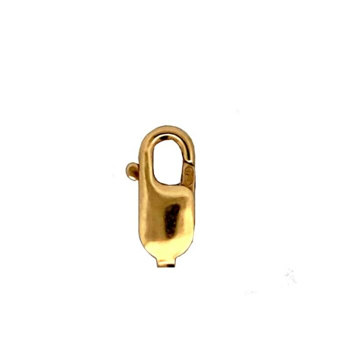 18ct Yellow gold Lobster Catch 8mm