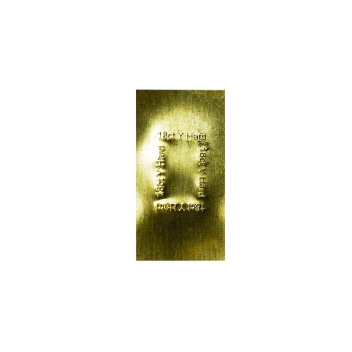 Hard Solder Panel 18ct Yellow Gold