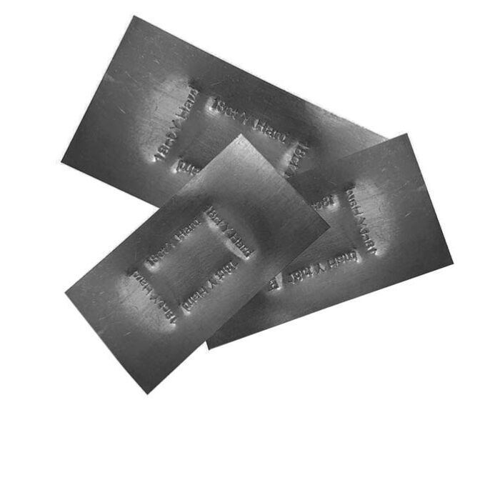 Platinum hard solder panel 1422-1445C