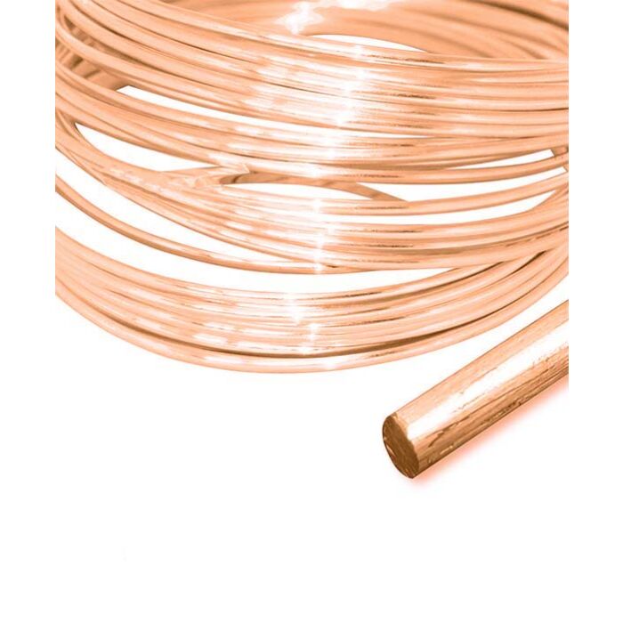 9ct Red Gold Round Wire for jewellery making