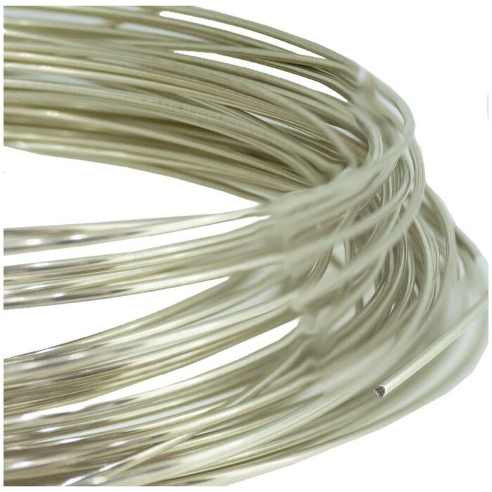 AgAIN Silver Round Wire 0.8mm AgAIN Silver recycled from medical X-Ray film
