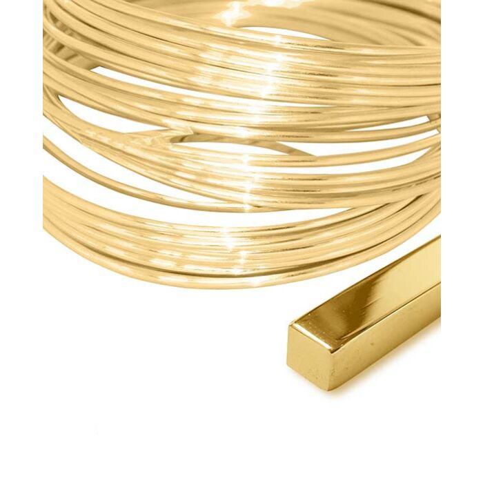 22ct Yellow Gold Square Wire 3.00mm