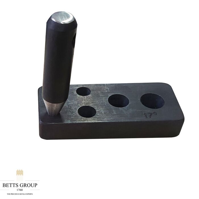 Collet Block Punch - Round Six Holes 6.00mm - 12.00mm 17°