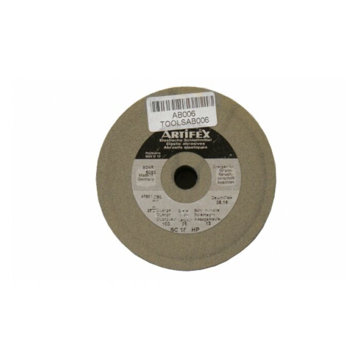 Artifex Abrasive Wheel 150mm x 25mm x 13mm Grit 250 HP