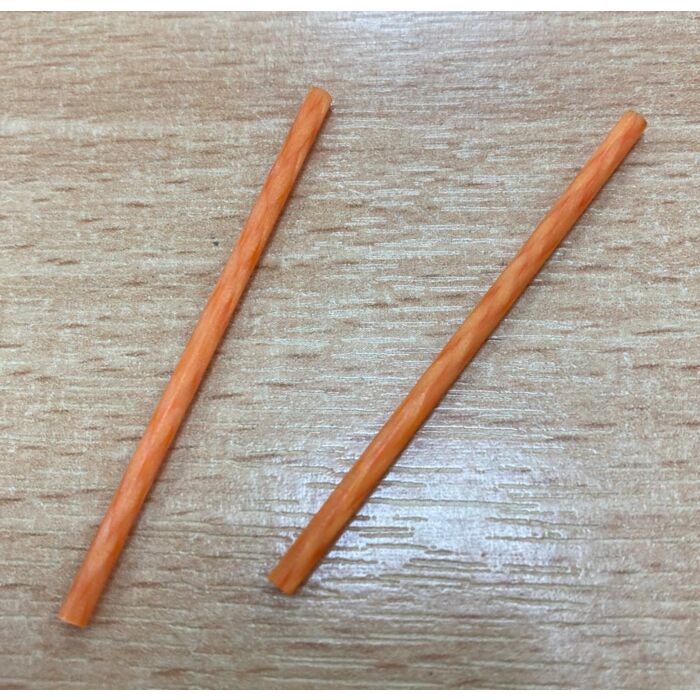 GRS Round Ceramic File 2.35mm x 50mm 400 Grit - Orange