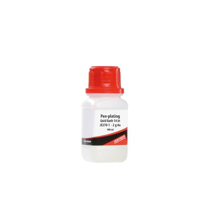 JENTNER, 14CT GOLD PEN PLATING SOLUTION, JE270-1, 100ML, 2GM GOLD