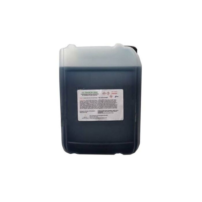 Ultrasonic 2000 Cleaning Fluid Without Ammonia 5 Litres