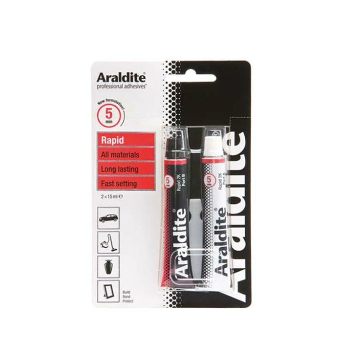 ARALDITE RAPID 5 minutes ADHESIVE TUBE 2 X 15ML