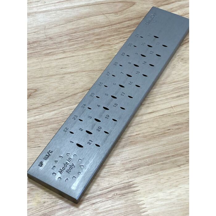 Drawplate, Court, 31 Holes, 6.00 - 3.00mm
