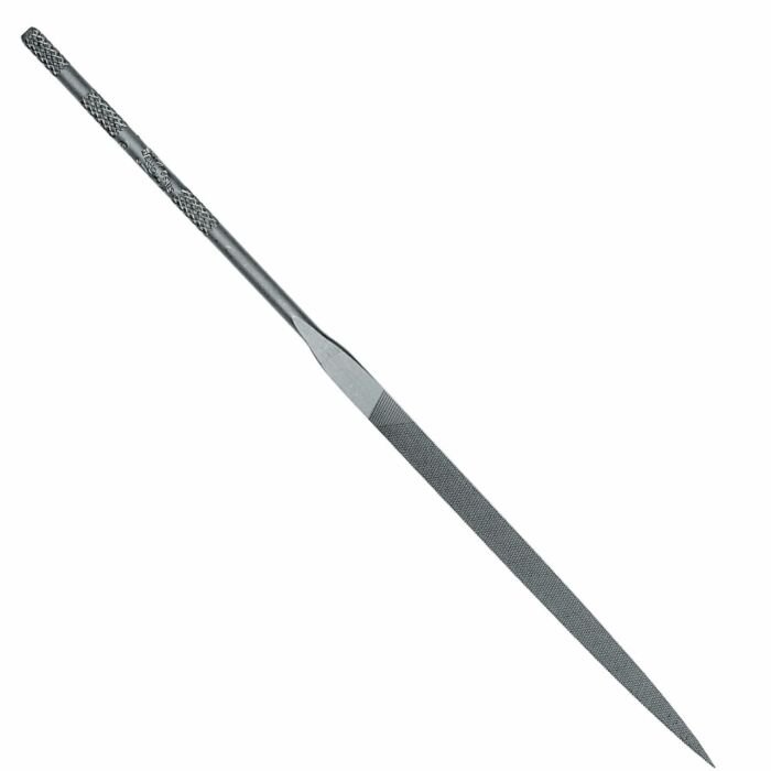 VALLORBE KNIFE EDGE NEEDLE FILE, CUT 6, 160MM