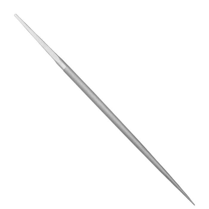 VALLORBE ROUND PRECISION FILE, CUT 4, 150MM