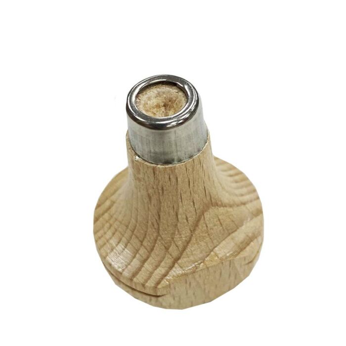 MUSHROOM SHAPED GRAVER WOODEN HANDLE
