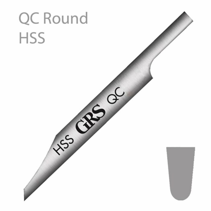 GRS QC HSS ROUND GRAVER, NO.10, 1.0MM,  TOOLSGR810