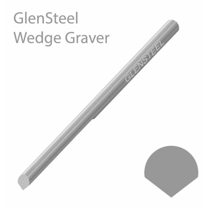 GRS GLENSTEEL WEDGE GRAVER, 30°,  TOOLSGRR30