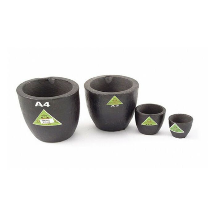 A6 Salamander Crucible for Melting Gold Silver Metals capacity 8.00kg