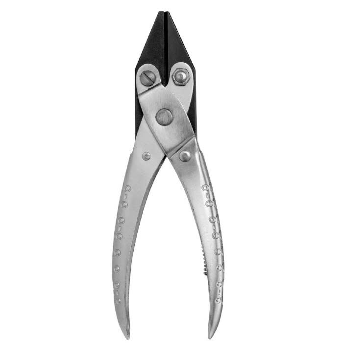 Maun Half Round and Flat Parallel Jaw Pliers, 140.00mm