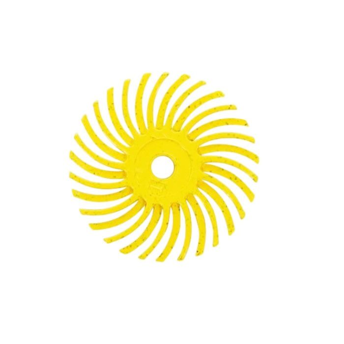 3M Radial Wheel, 50.00mm, Yellow - 80g