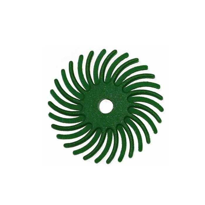 3M Radial Wheel, 50.00mm, Green - 1 micron