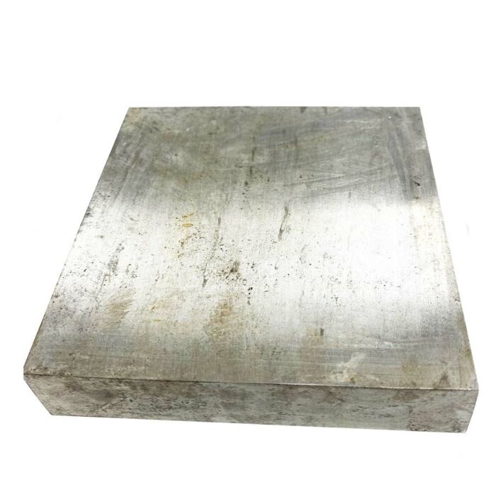 SOLID STEEL PLANISHING BENCH BLOCK 100 X 100 X 20MM