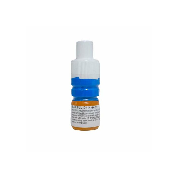 Blue Fluid - Refill acid bottles for white gold testing
