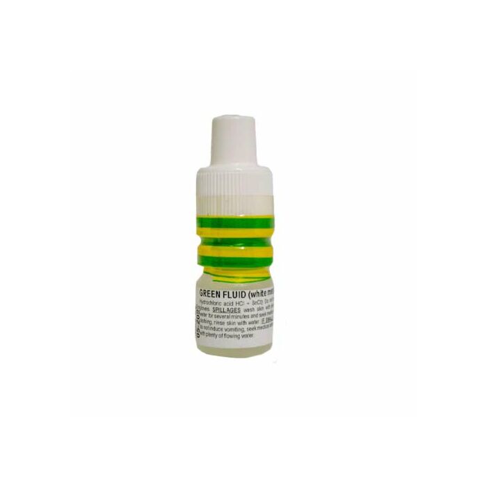 Green fluid: Refill acid bottles for platinum testing