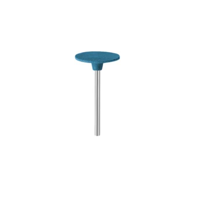 EVEFLEX RUBBER ABRASIVE, MOUNTED, 509 WHEEL, BLUE, EXTRA-COARSE